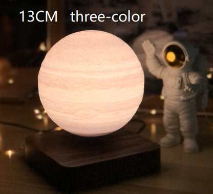 Magnetic Levitation Table Lamp Moon Light 3D Printing Planet Night Light