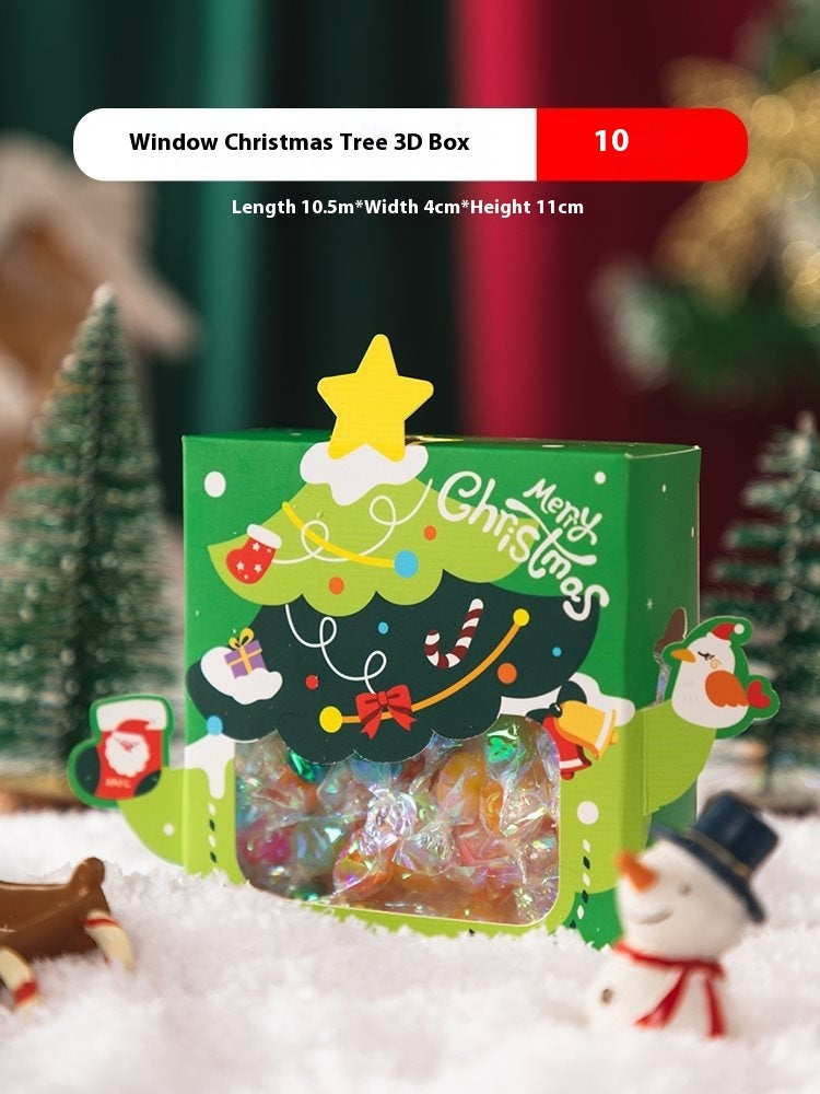 Christmas Gift Packaging Basket Candy Snack Packaging Gift Box