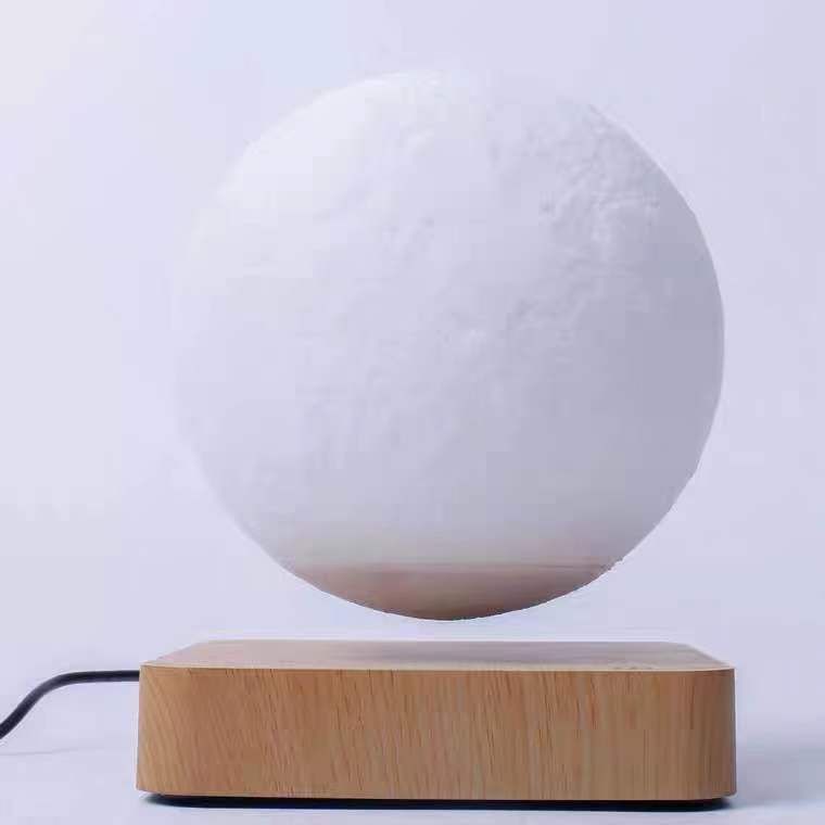 Magnetic Levitation Table Lamp Moon Light 3D Printing Planet Night Light