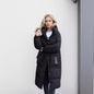 Winter Fashion High-end Overknee Thickened Loose Cotton Jacket Coat