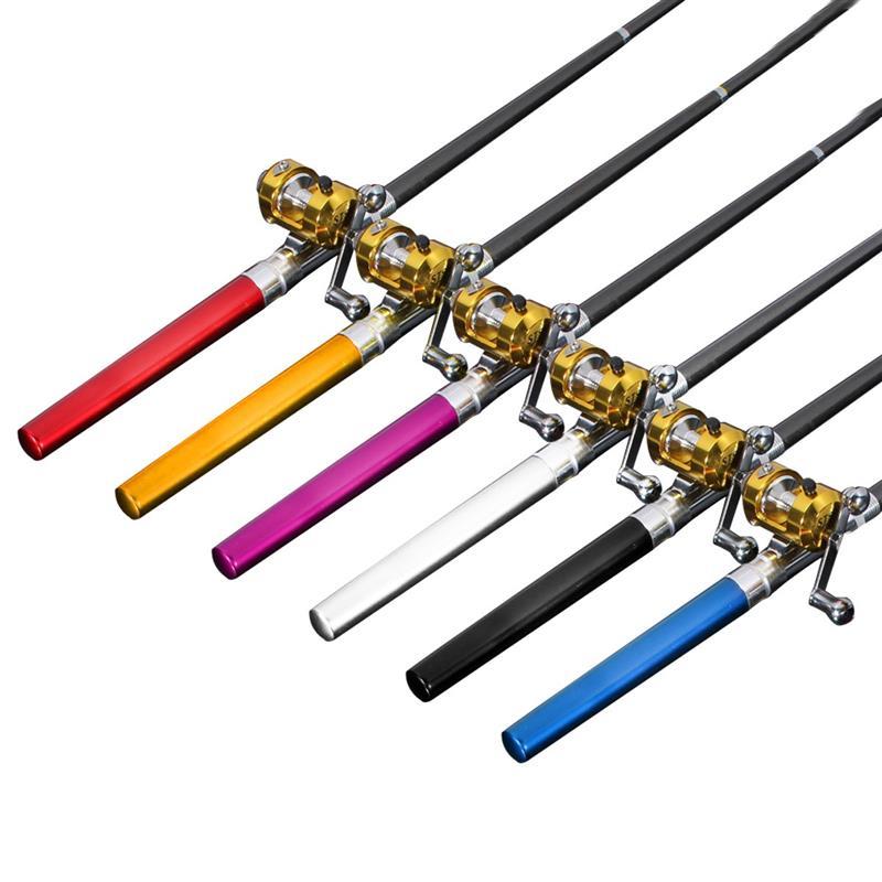 1 meters foreign trade Mini fishing rod, cross border Amazon WISH portable pen fishing rod Fishing Rod A