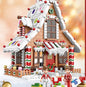 18020 Christmas Castle Music Box Building Block Toys