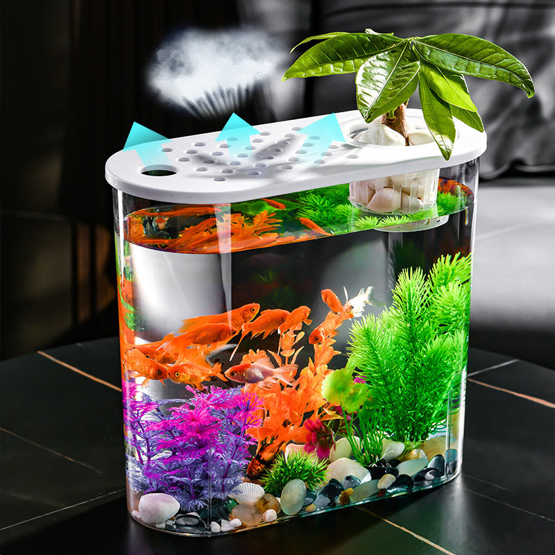 Acrylic Transparent Ecological Incubator Goldfish Tank