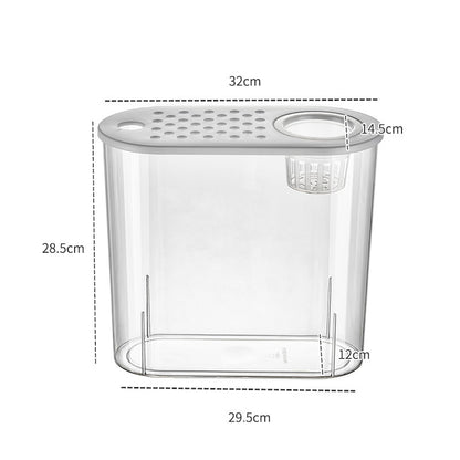 Acrylic Transparent Ecological Incubator Goldfish Tank