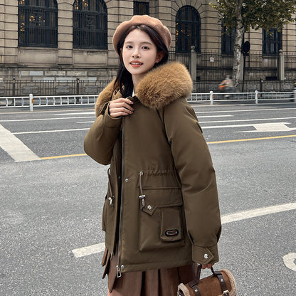 Women's Waist-tight Parka Short