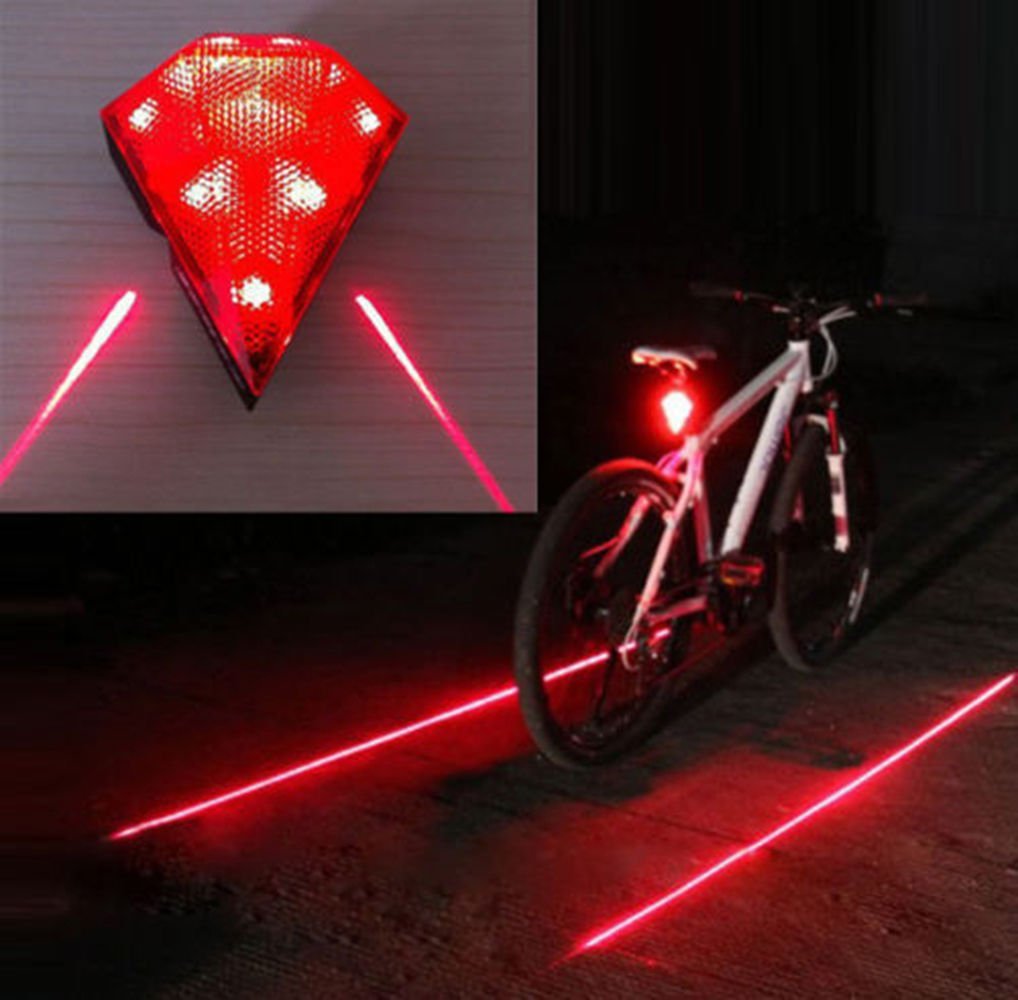 USB charging warning light bicycle tail light