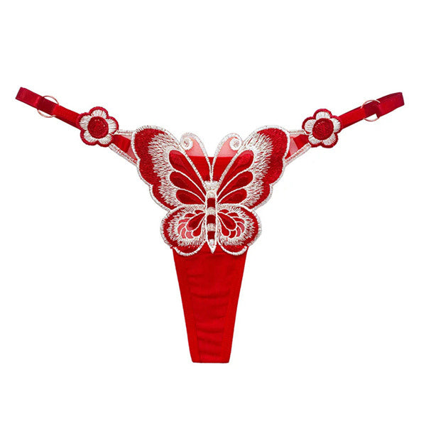 Butterfly Element Adjustable Band Women's Panties