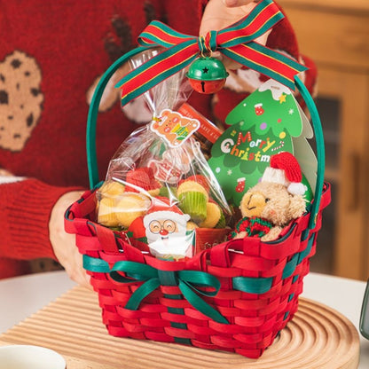 Christmas Gift Packaging Basket Candy Snack Packaging Gift Box