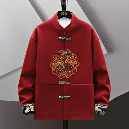 Embroidered Chinese Costume Buckle Chinese Coat