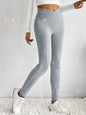 Slim-fit Bottoming Solid Color Trousers