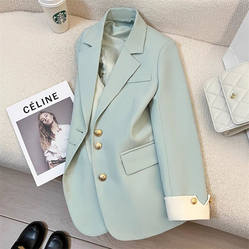 Spring And Autumn New Multi-color Fashion Temperament Coat