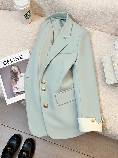 Spring And Autumn New Multi-color Fashion Temperament Coat