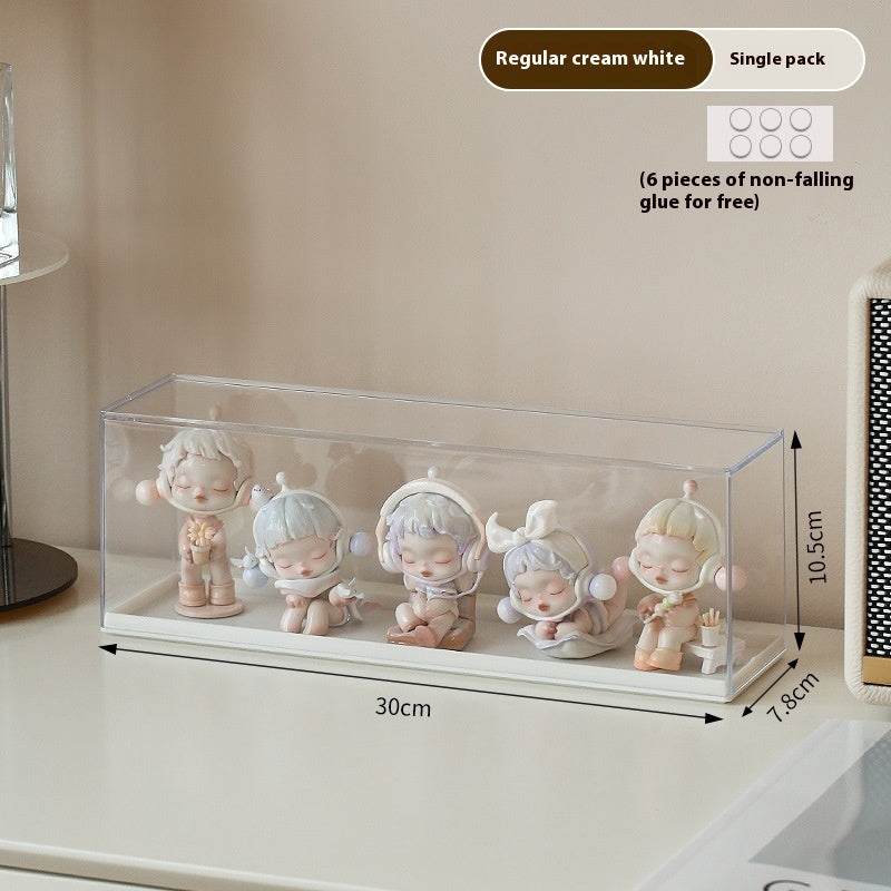 Blind Box Storage Display Stand Acrylic Cute Grain Dustproof