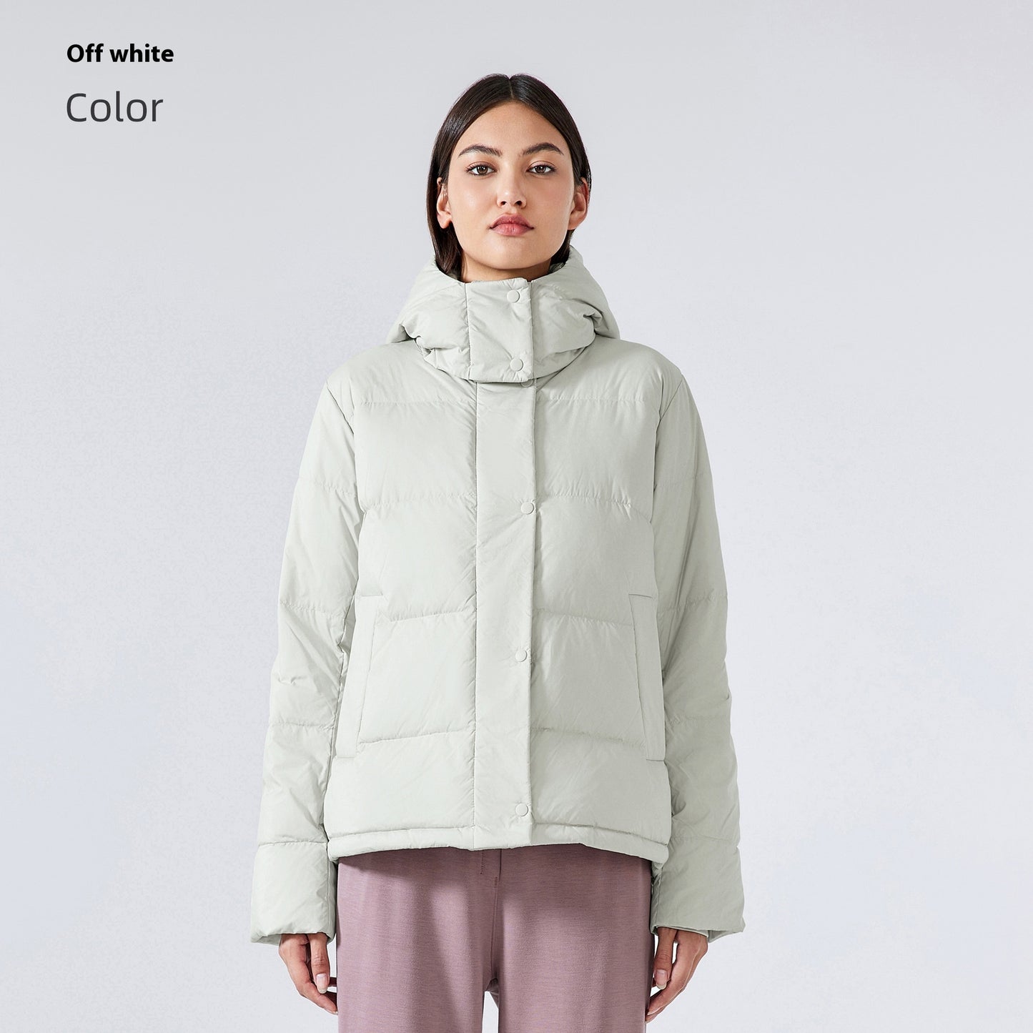 Down Jacket Female Casual Hooded Coat