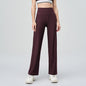 High Waist Yoga Wide Leg Exercise Casual Pants