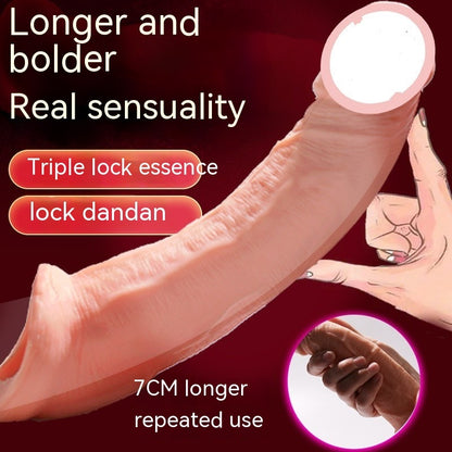 Exotic Condom Crystal Vibration Barbed Men's Penis Ring