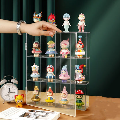 Blind Box Storage Display Rack Bubble Matt Hand Doll Acrylic Dust Cabinet Doll Hanging On The Wall